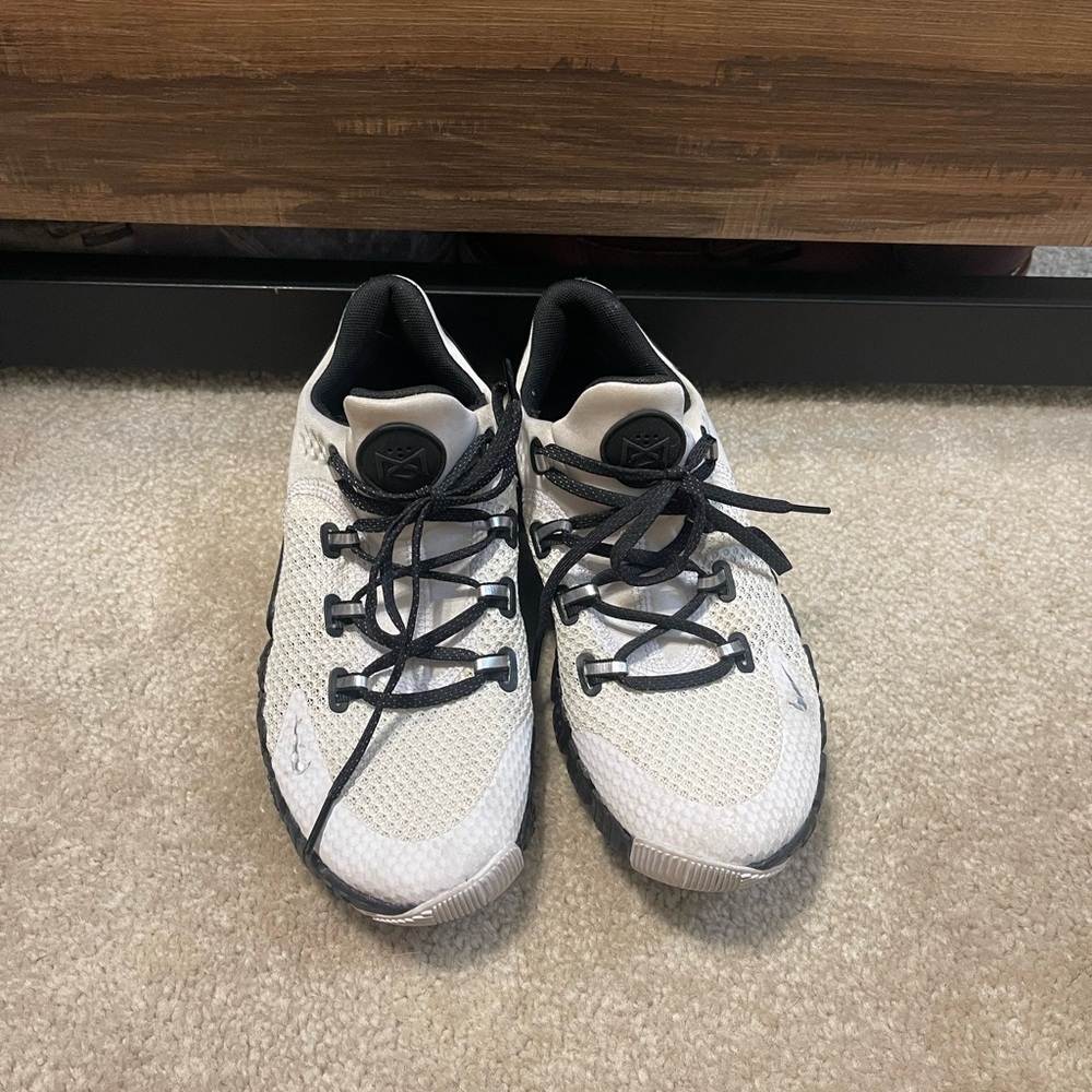 Nike White and Black Athletic Shoes